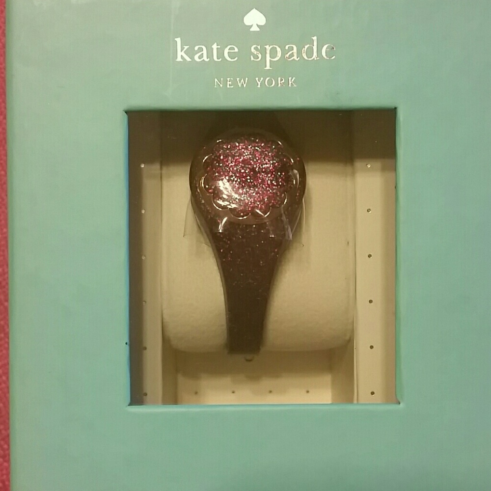 Kate spade purple glitter activity tra